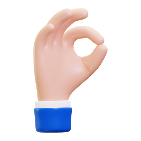 Ok  3D Icon