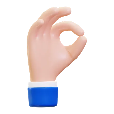 Ok  3D Icon