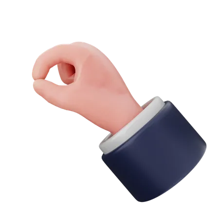 Ok Hand Gestures  3D Icon