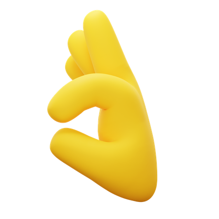 Okay Emoji  3D Icon