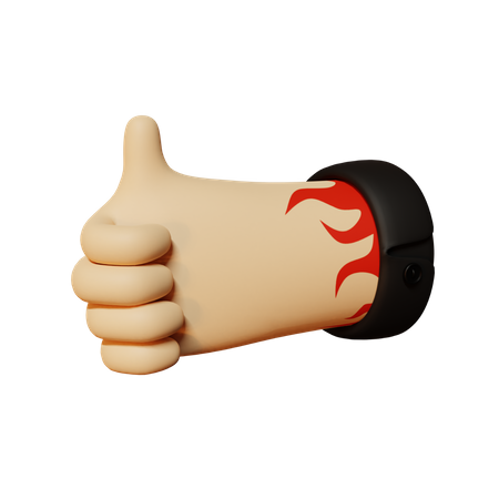 Okay Hand gesture  3D Icon