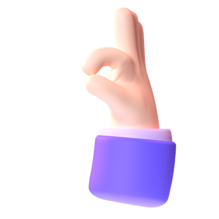 Okay, Handbewegung  3D Icon