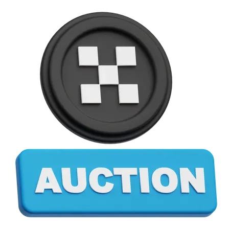 Okb Auction  3D Icon