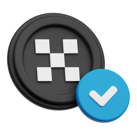 Okb Check  3D Icon