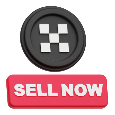 Okb Coin Sell Now  3D Icon