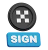 Okb Coin Sign