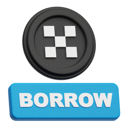 Okb pedir prestado  3D Icon