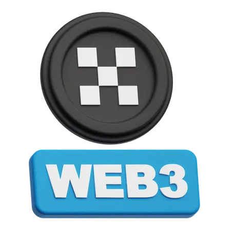 Okb Web 3  3D Icon