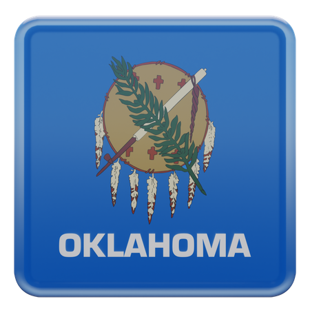 Oklahoma Flag  3D Flag