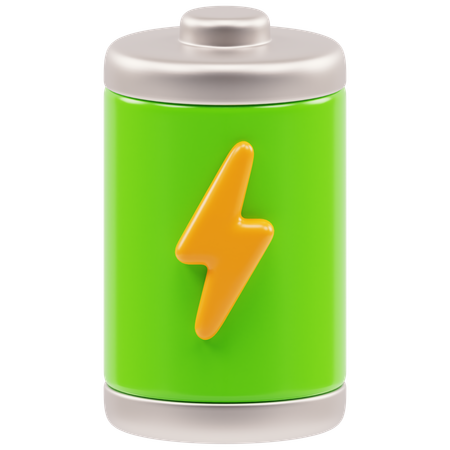 Öko-Batterie  3D Icon