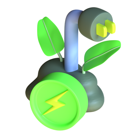 Öko-Biomasse  3D Icon