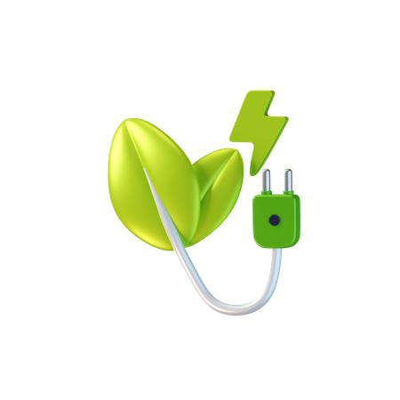 Öko-Energie  3D Icon