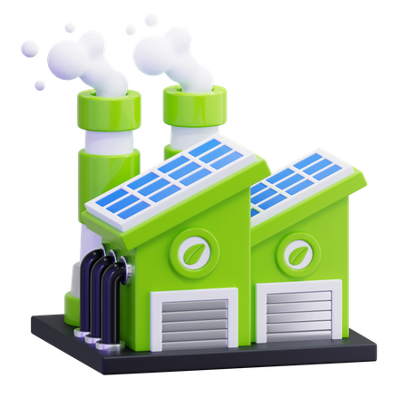 Öko-Fabrik  3D Icon
