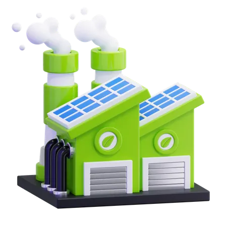 Öko-Fabrik  3D Icon