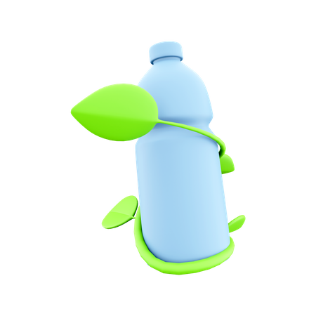 Öko-Flasche  3D Icon