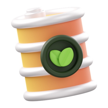 Öko-Ölfass  3D Icon