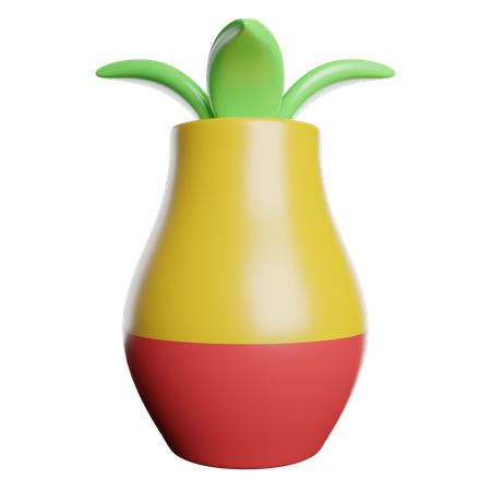 Öko-Pflanze  3D Icon