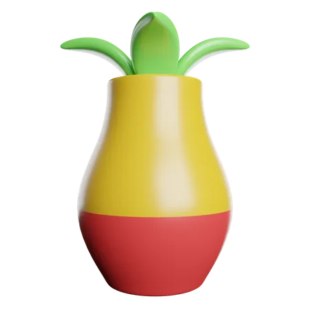 Öko-Pflanze  3D Icon