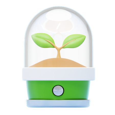 Öko-Pflanze  3D Icon
