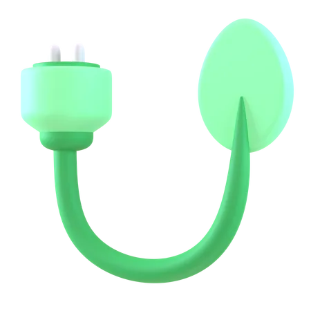 Öko-Stecker  3D Icon