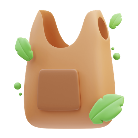 Öko-Tasche  3D Icon