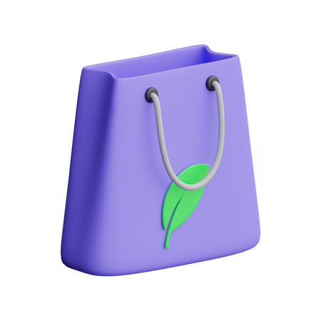 Öko-Tasche  3D Icon