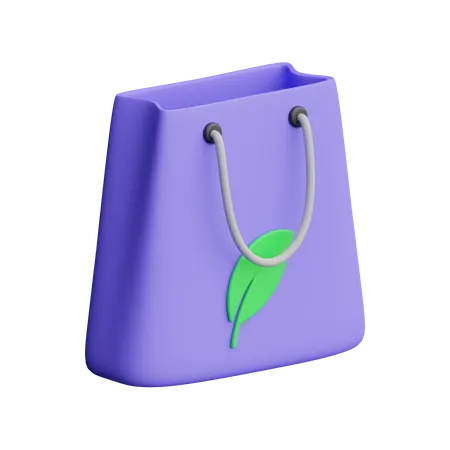 Öko-Tasche  3D Icon