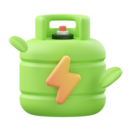 Ökobenzin  3D Icon