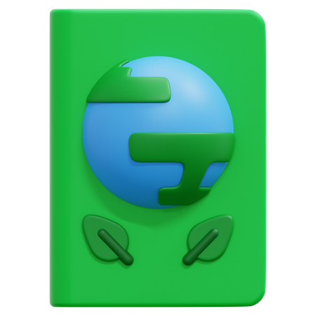 Ökologie Buch  3D Icon