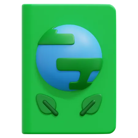 Ökologie Buch  3D Icon