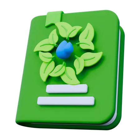 Ökologie Buch  3D Icon