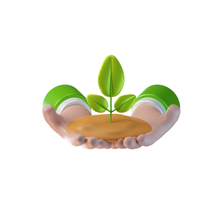 Ökologie retten  3D Icon