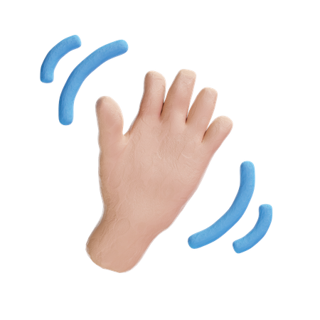 Agitar la mano  3D Logo