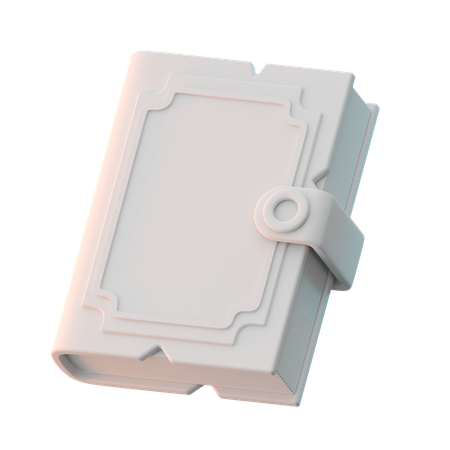 Old Book  3D Icon