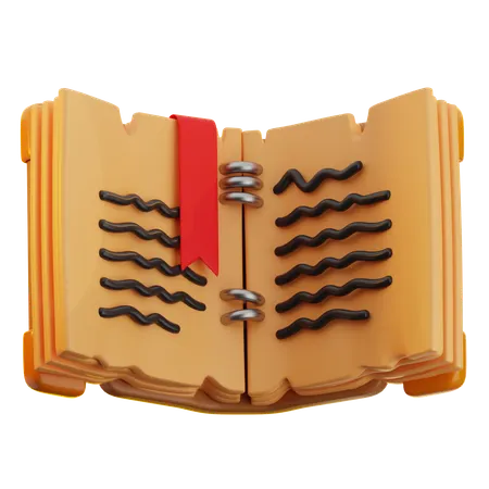 Old Books  3D Icon