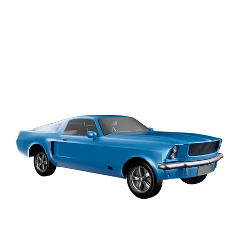 Old Car  3D Icon