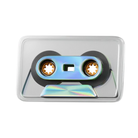 Old casette  3D Icon