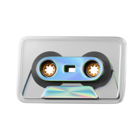 Old casette  3D Icon