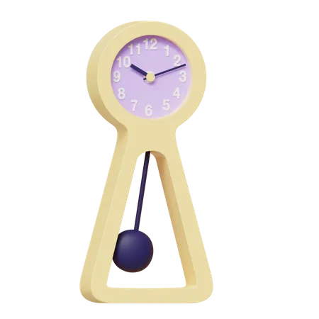 Old Clock  3D Icon