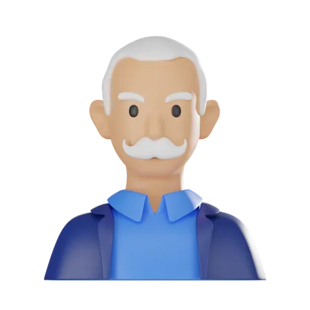 Old Dad  3D Icon