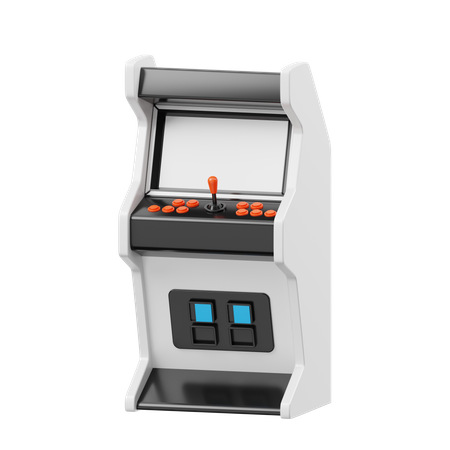 Old Game Machine  3D Icon