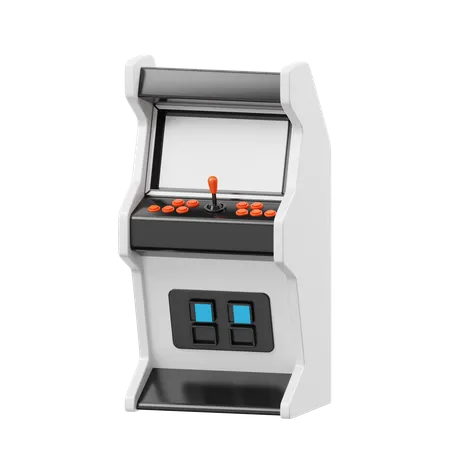 Old Game Machine  3D Icon