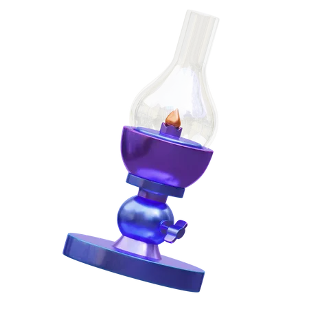 Old Lamp  3D Icon