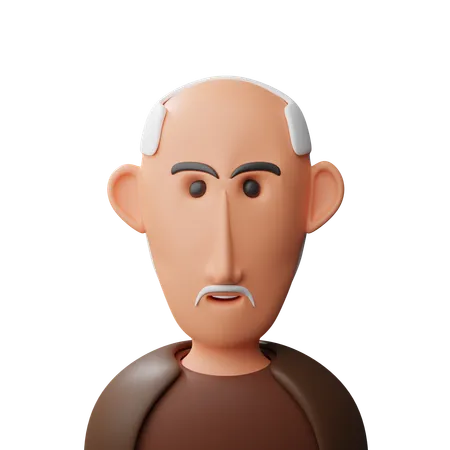 Old Man Avatar Download This Item Now 3D Icon
