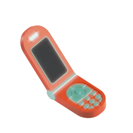 Old Phone  3D Icon