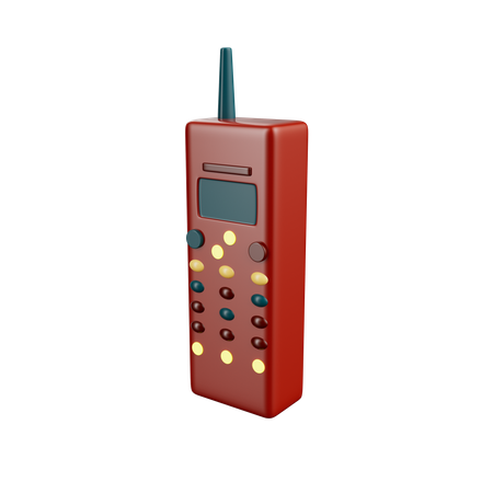 Old Phone  3D Icon