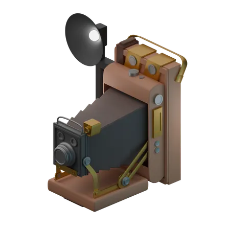 Old School Camera  3D Icon