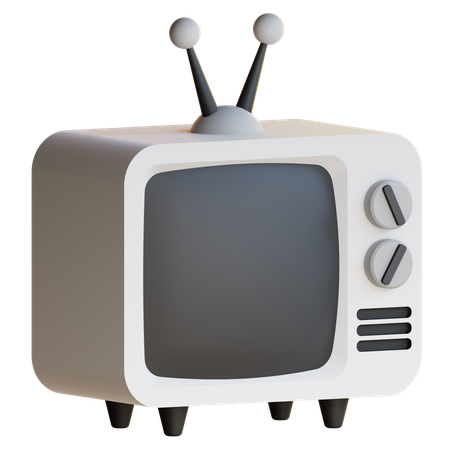 Old Tv  3D Icon