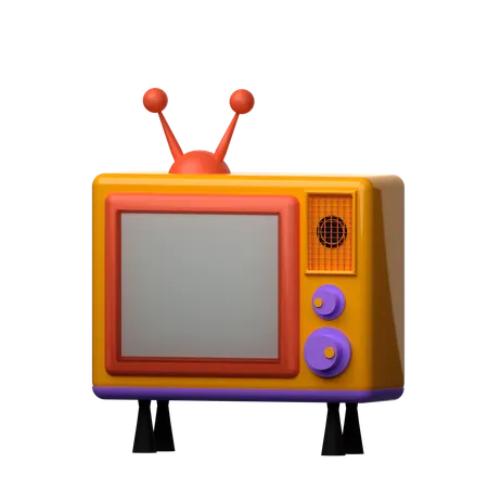 Old Tv  3D Icon