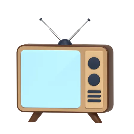 Old Tv  3D Icon